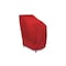 Eevelle MERIDIAN Series, Stacking Chair Cover  - Red, 28L x 47W x 36H MDCHRSTK_28W_36D_47H-RED - alternate 1